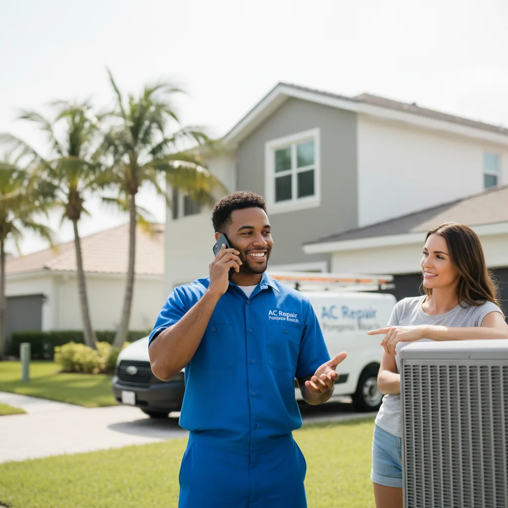 AC Repair Pompano Beach customer support in Beaumont